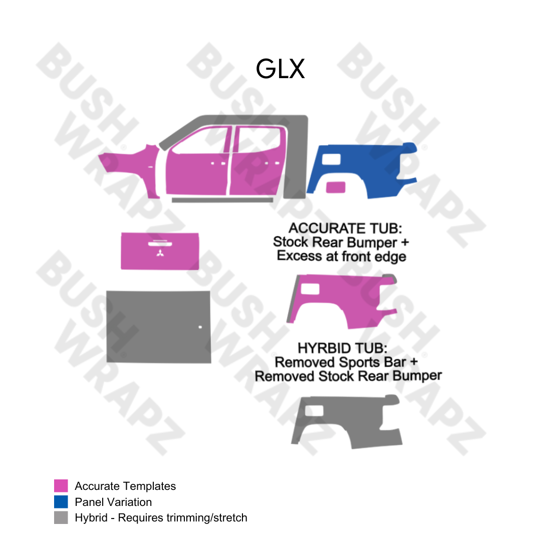 BushWrapz PRO - Mitsubishi Triton MV 2024 to Current