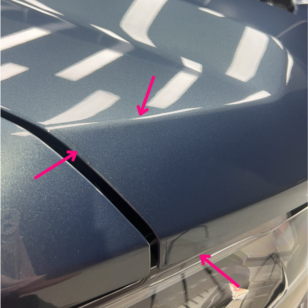 Templated Bonnet Strip - To Suit Chevrolet 2500/3500