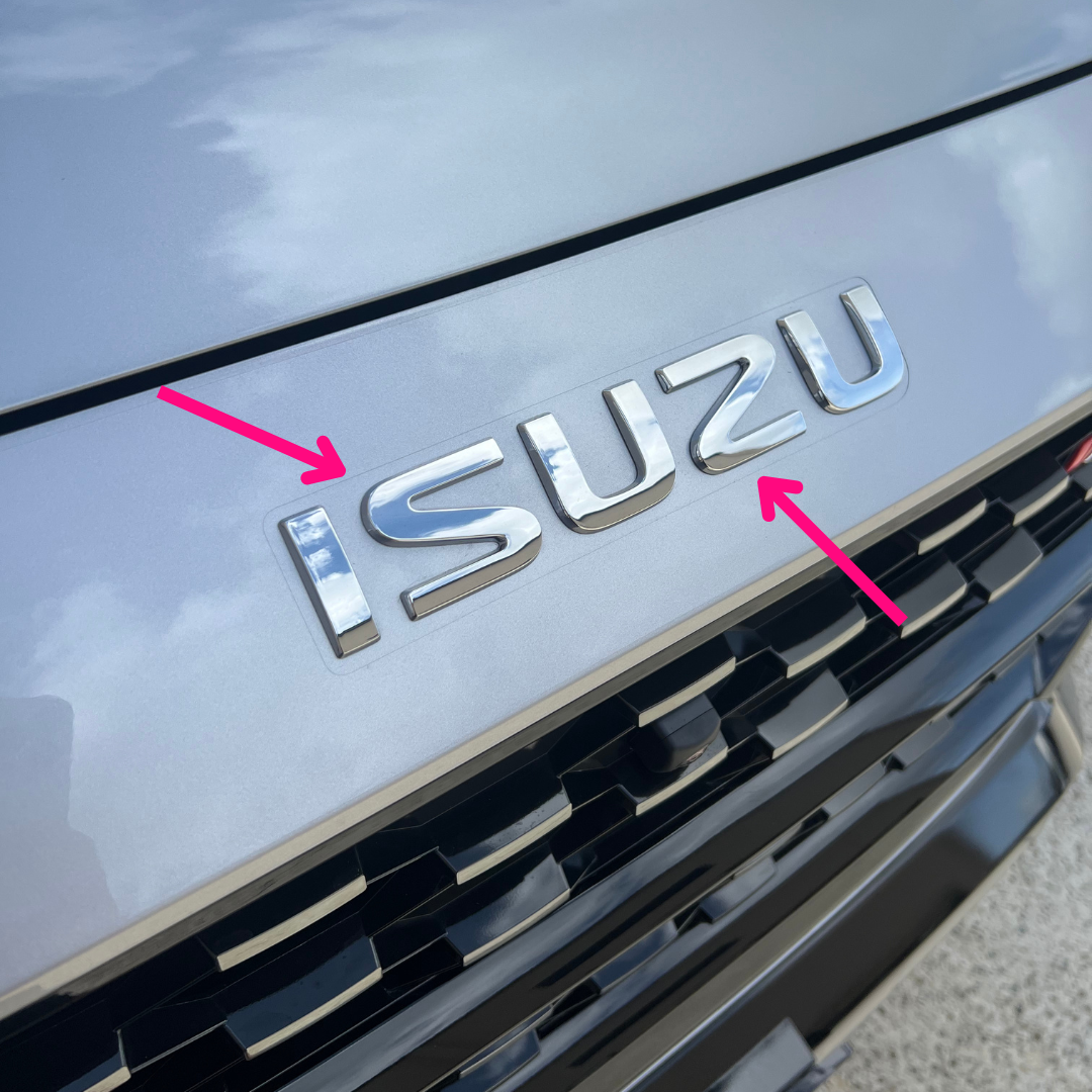 Templated Bonnet Strip To Suit Isuzu MU-X 2025 - Current