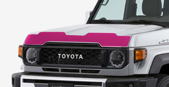 Templated Bonnet Strip To Suit 70 Series (SELECT YEAR)