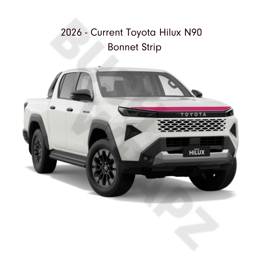 Templated Bonnet Strip - To Suit Toyota Hilux N90 (2026- Current)