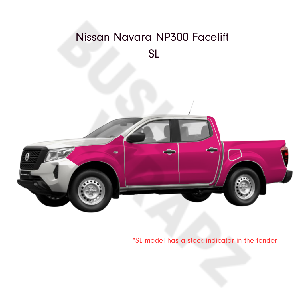 BushWrapz Kit - To Suit Nissan Navara NP300 Dual Cab Facelift