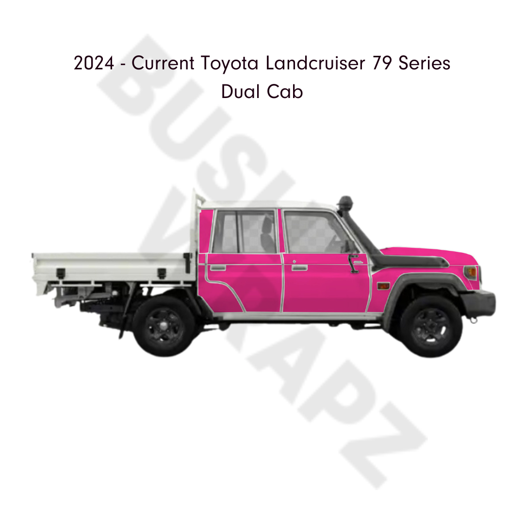 BushWrapz Kit - To Suit Toyota Landcruiser 79 Series Dual Cab (2024 - Current)