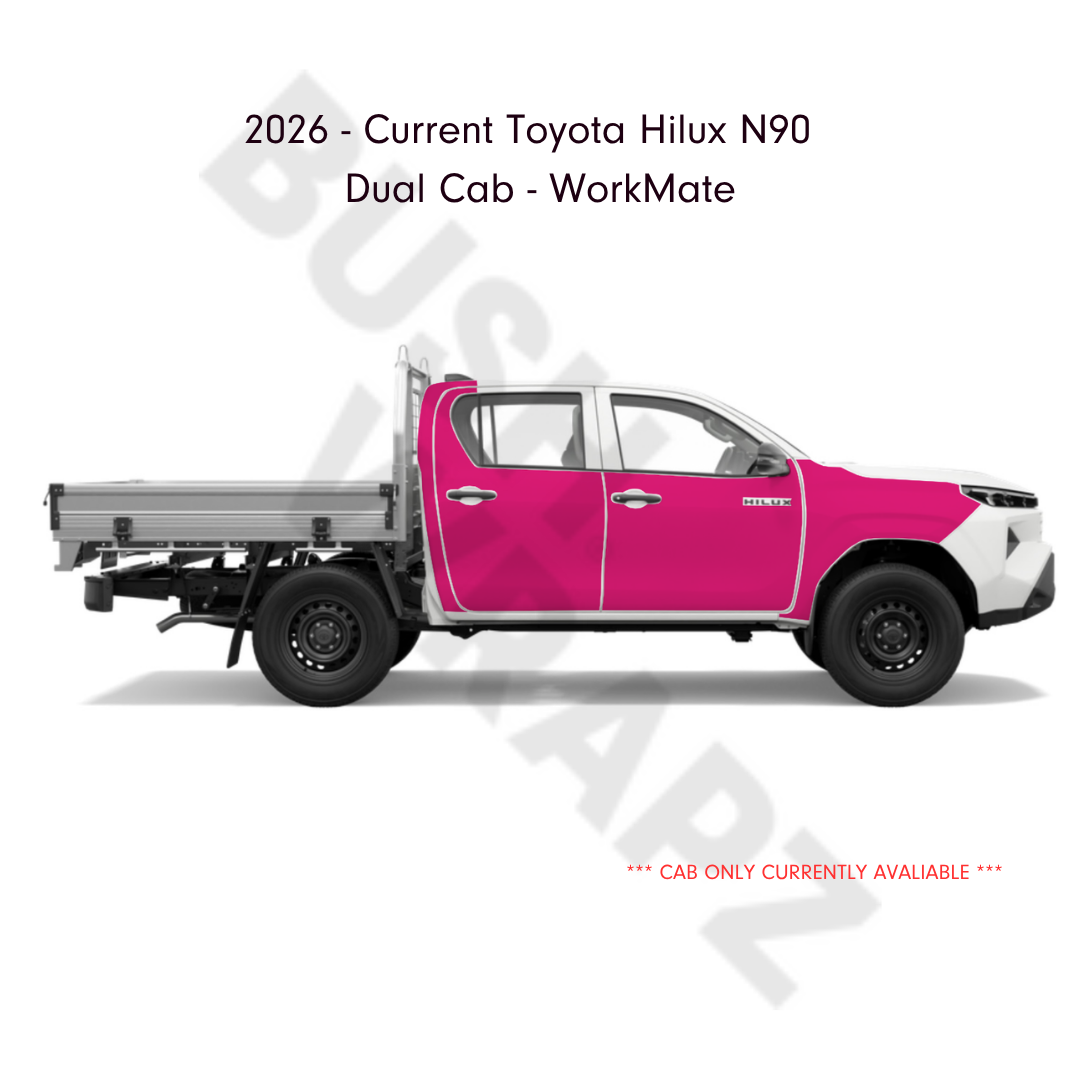 BushWrapz Kit - To Suit Toyota Hilux N90 Dual Cab WorkMate (2026 - Current)