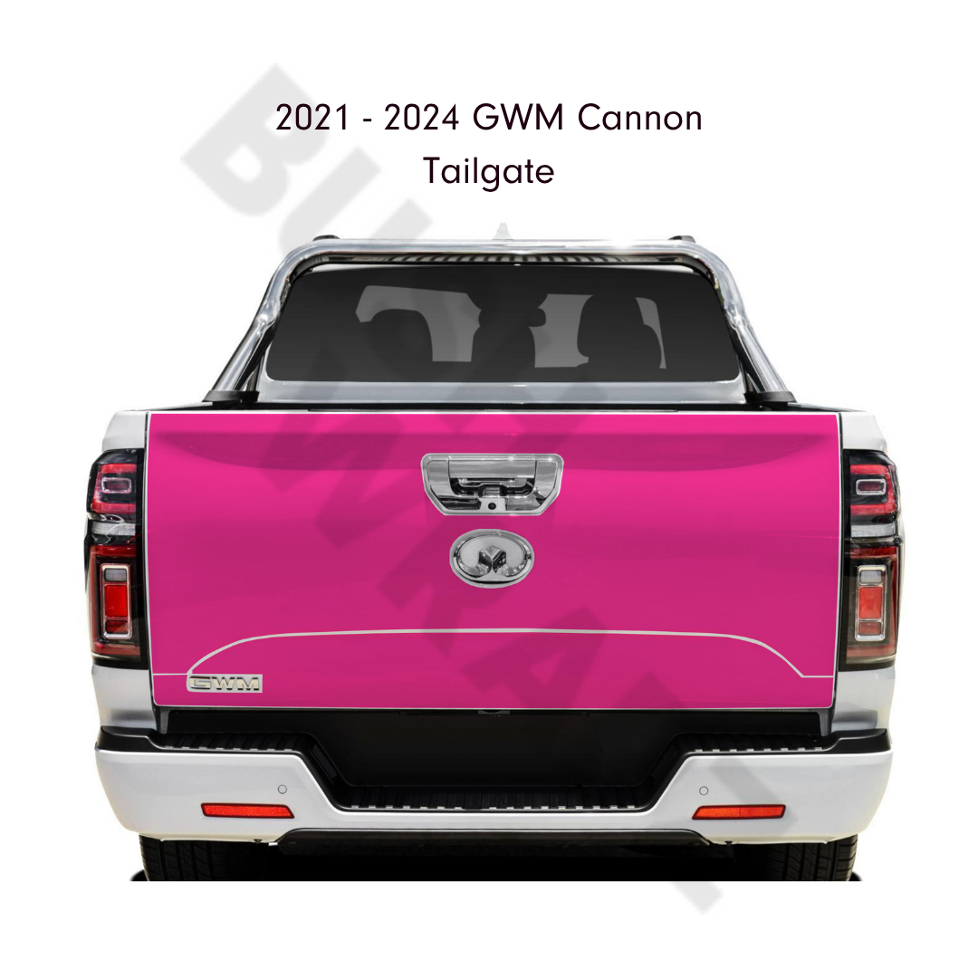 BushWrapz Tailgate To Suit GWM Cannon 2021 - 2024