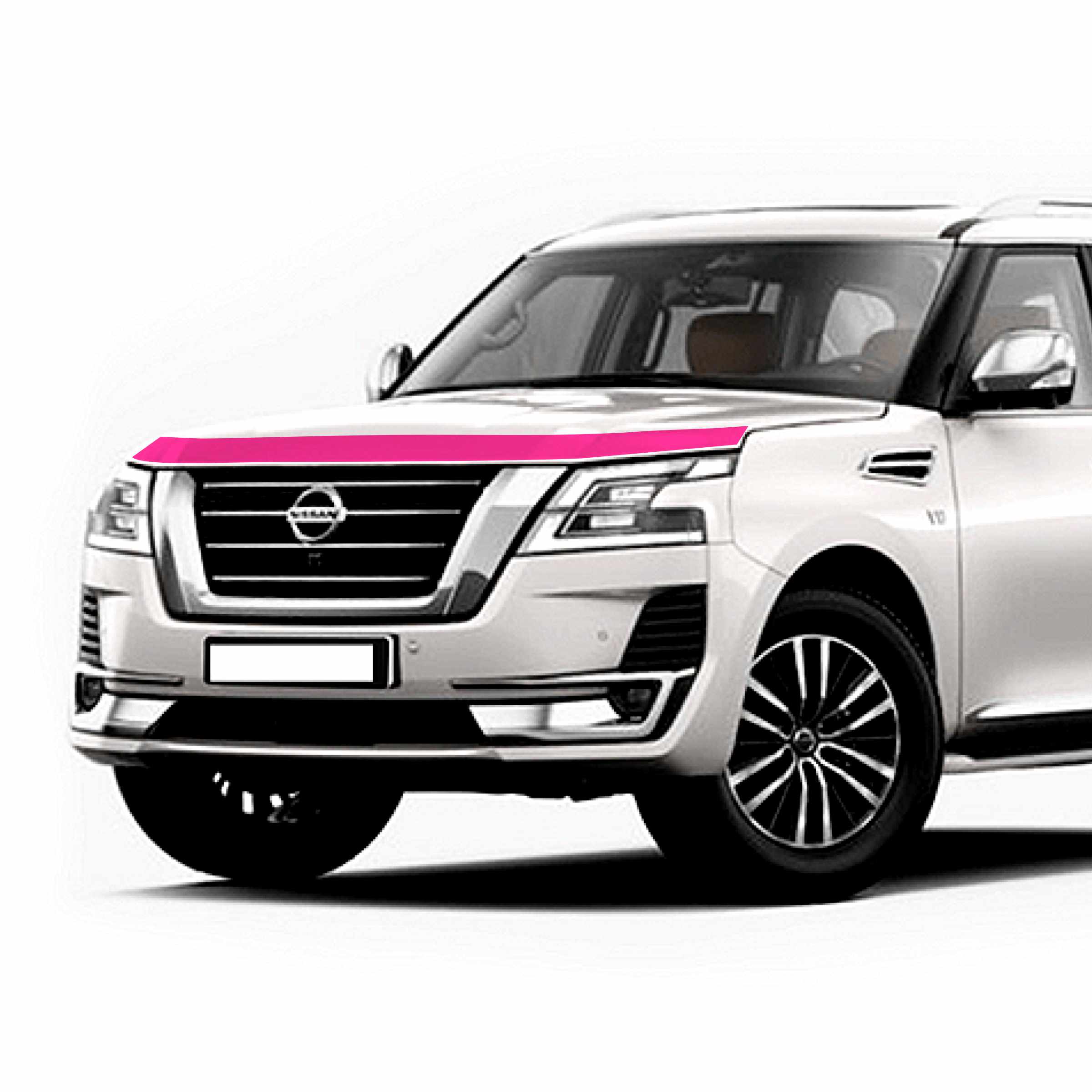 Templated Bonnet Strip To Suit Nissan Patrol Y62 Series 5