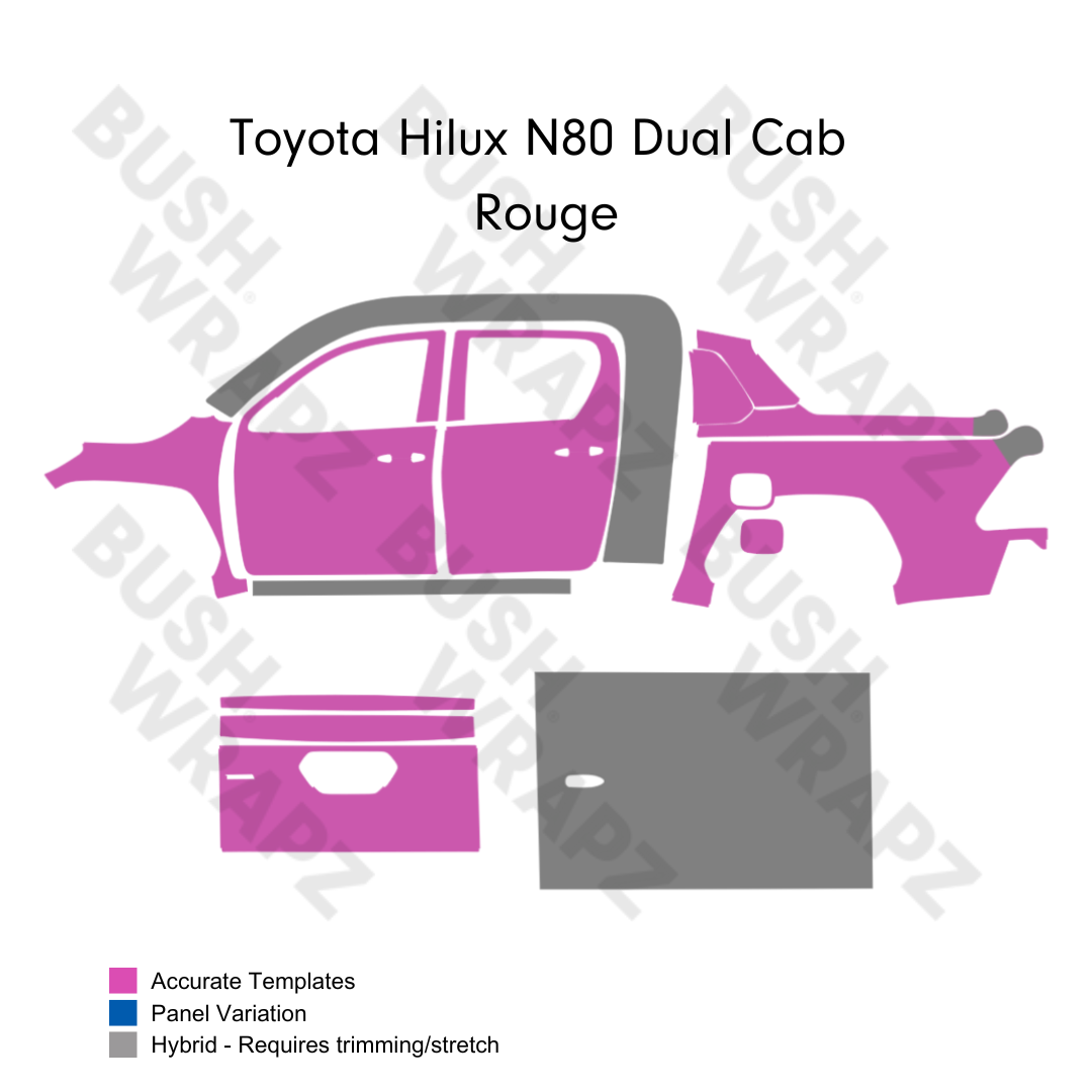 BushWrapz PRO - Toyota Hilux N80 Dual Cab (Rogue)