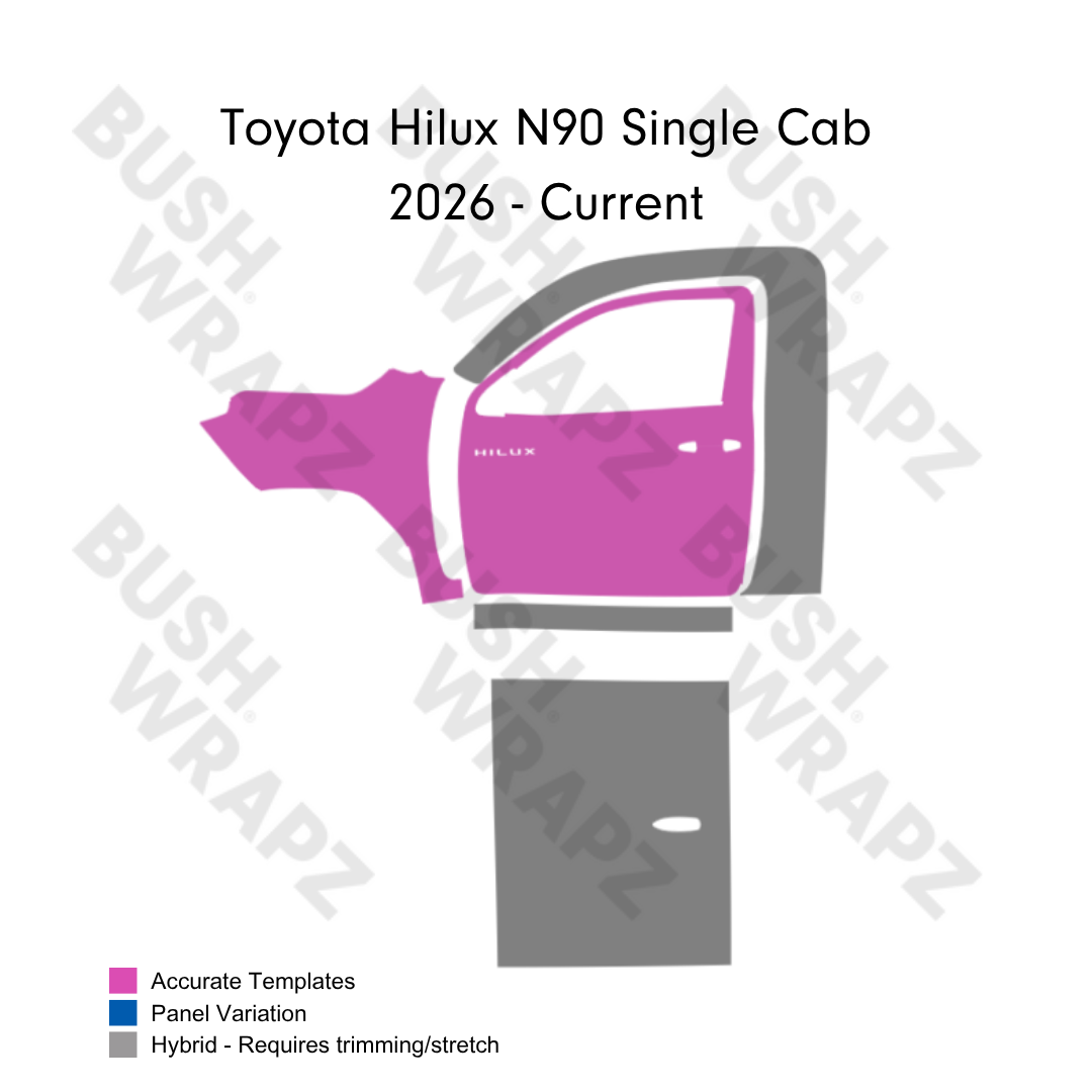 BushWrapz PRO - Toyota Hilux N90 Single Cab (2026 - Current)