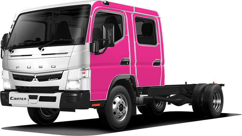 BushWrapz Kit - To Suit FUSO Canter 4 Door Wide Cab