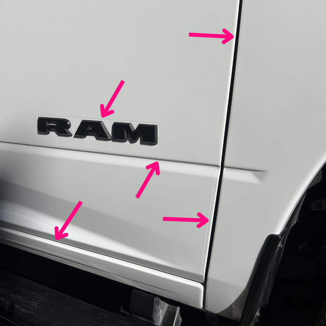 BushWrapz Kit - To Suit RAM 2500/3500 DT Crew Cab Laramie (2025 - Current)