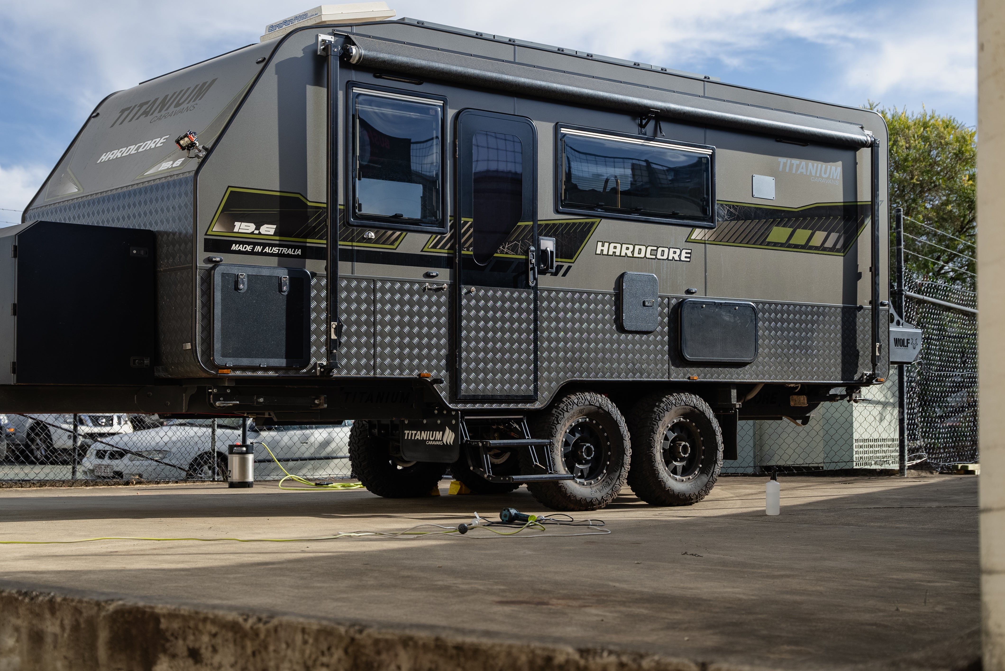 BushWrapz Kit - To suit Aussie Traveller Caravan Door & Window