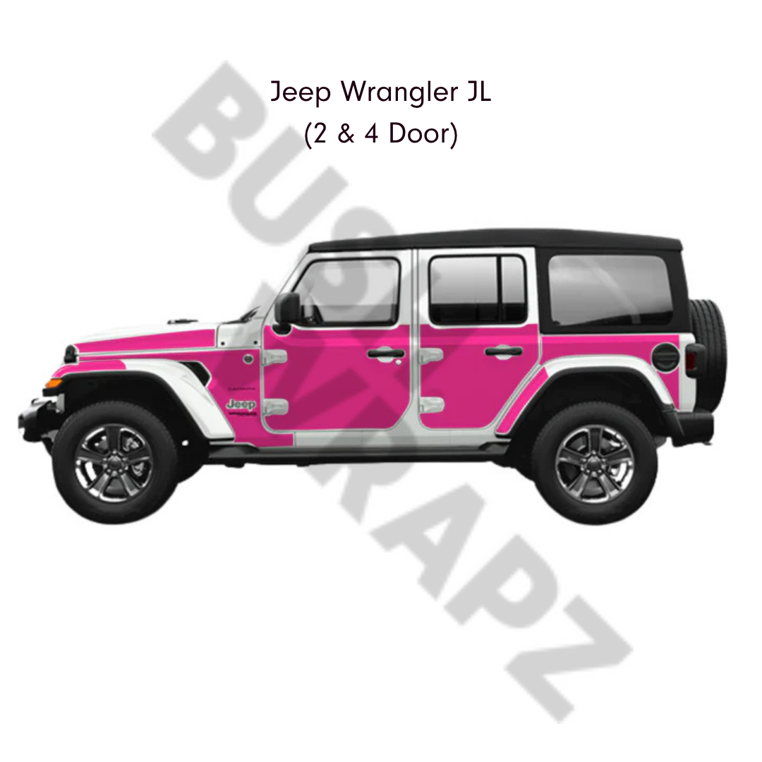 BushWrapz Kit - To Suit Jeep JL Wrangler (2 Door & 4 Door)