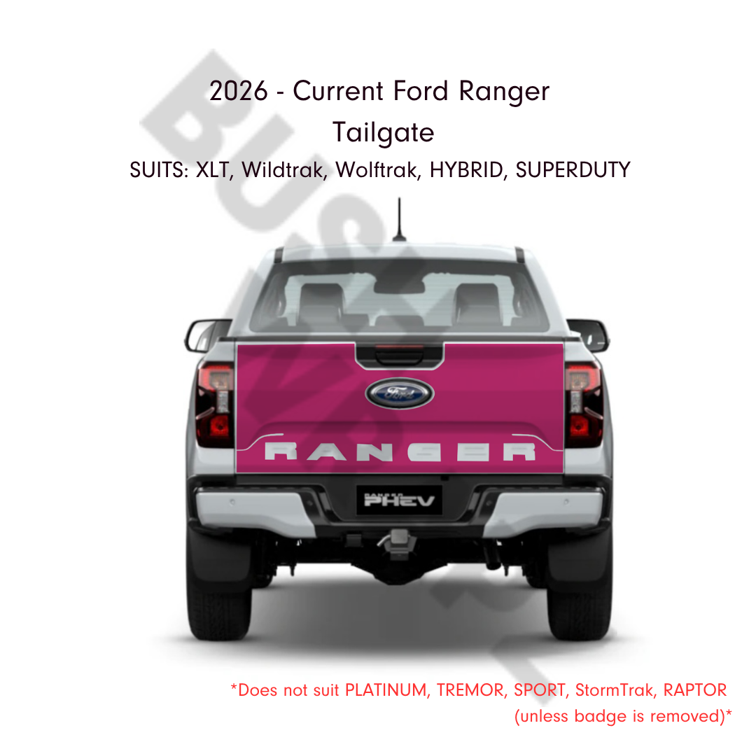 BushWrapz Tailgate to suit Ford Ranger (2022 - Current)