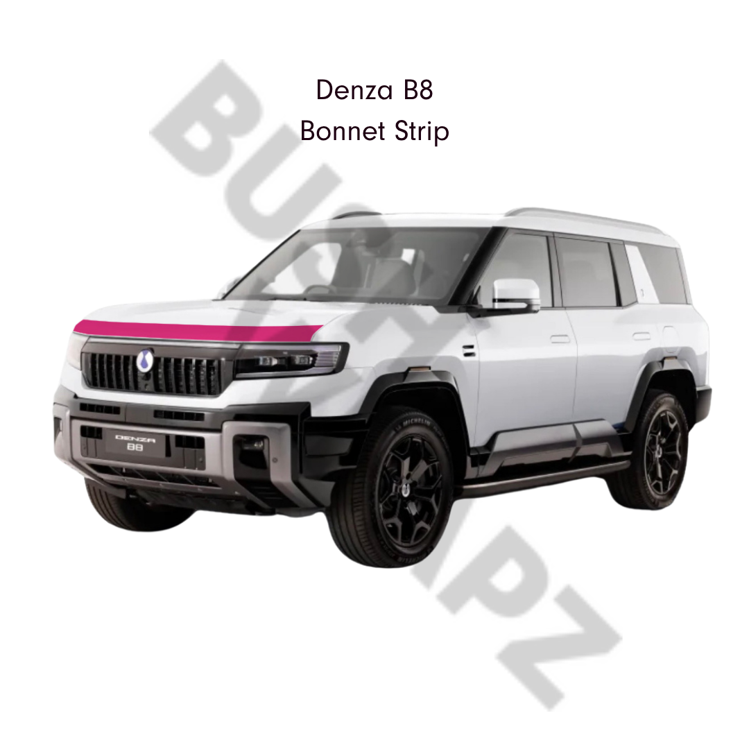 Templated Bonnet Strip - To Suit Denza B8