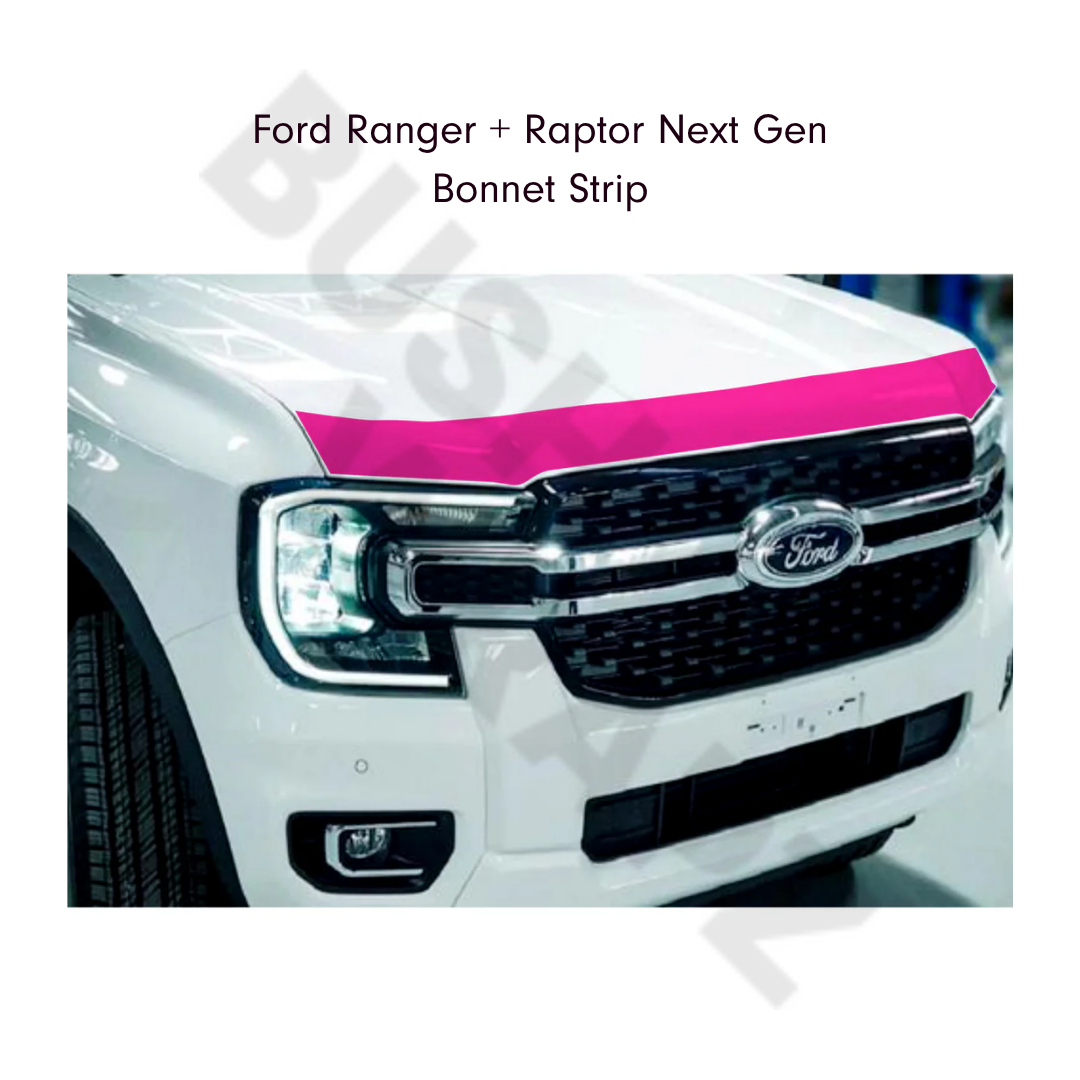 Templated Bonnet Strip To Suit Ford Next Gen Ranger + Raptor