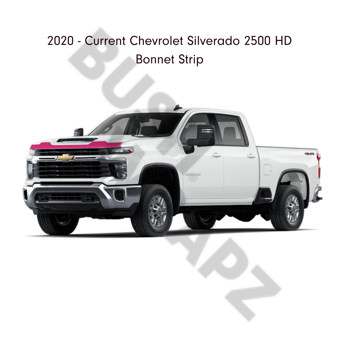 Templated Bonnet Strip - To Suit Chevrolet 2500/3500