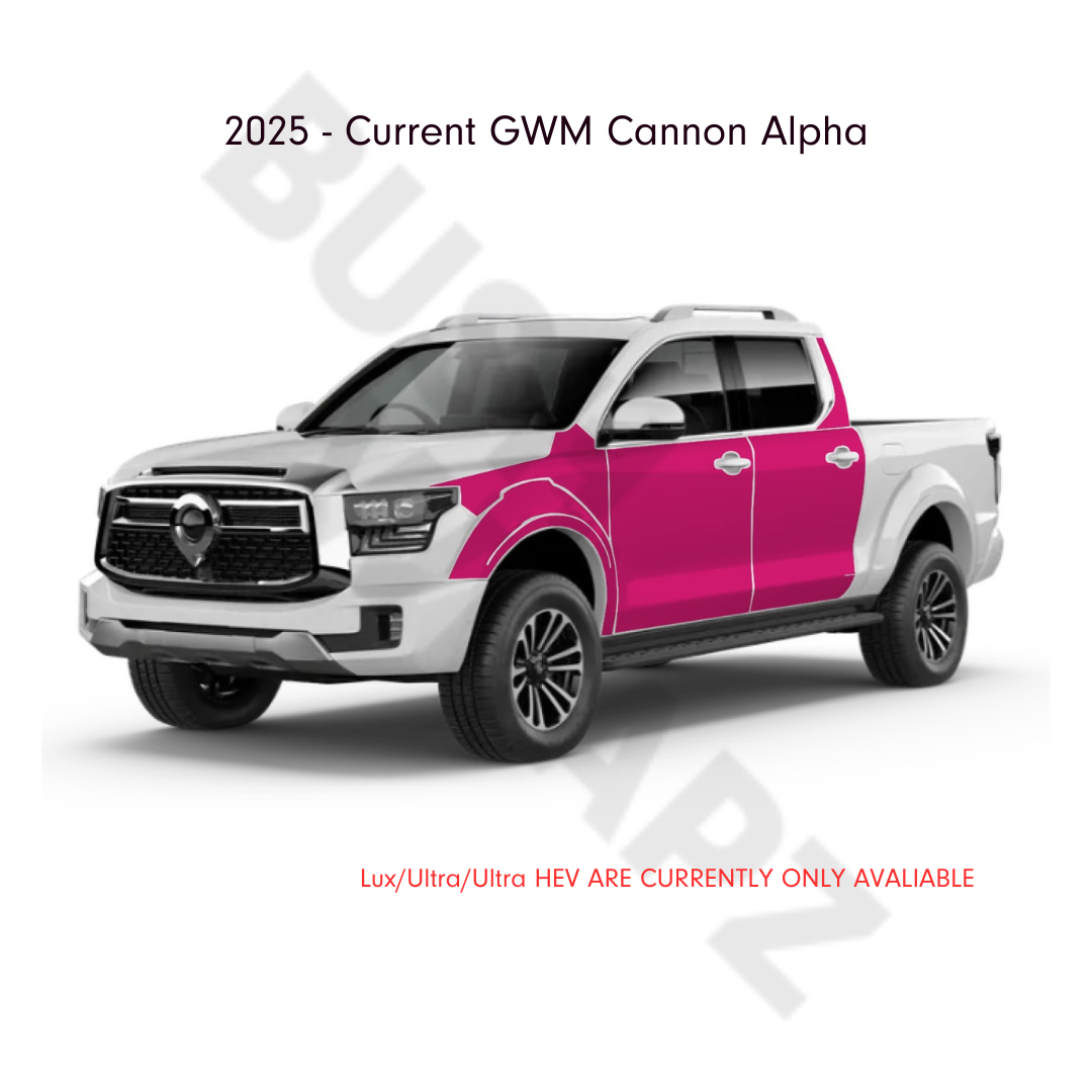 BushWrapz Kit - To Suit GWM Cannon Alpha 2025 - Current