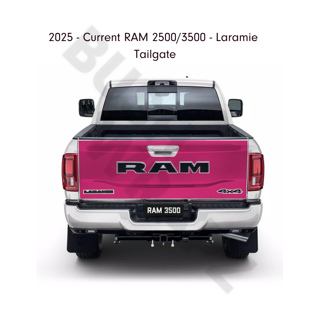 BushWrapz Tailgate to Suit RAM 2500/3500 DT Crew Cab Laramie (2025 - Current)