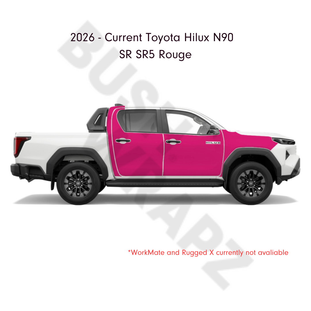 BushWrapz Kit - To Suit Toyota Hilux N90 Dual Cab SR/SR5/Rouge (2026 - Current)