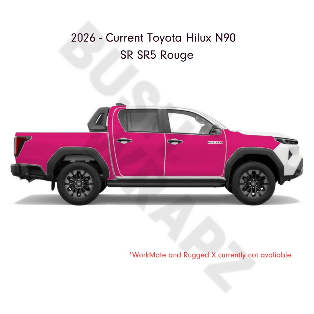 BushWrapz Kit - To Suit Toyota Hilux N90 Dual Cab SR/SR5/Rouge (2026 - Current)