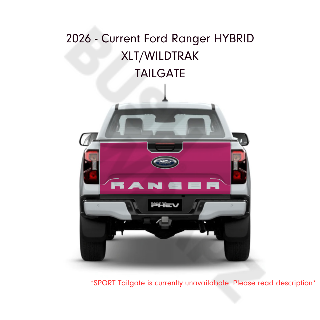 Bushwrapz Tailgate to suit Ford Ranger Next Gen HYBRID/PHEV (2026 - Current)