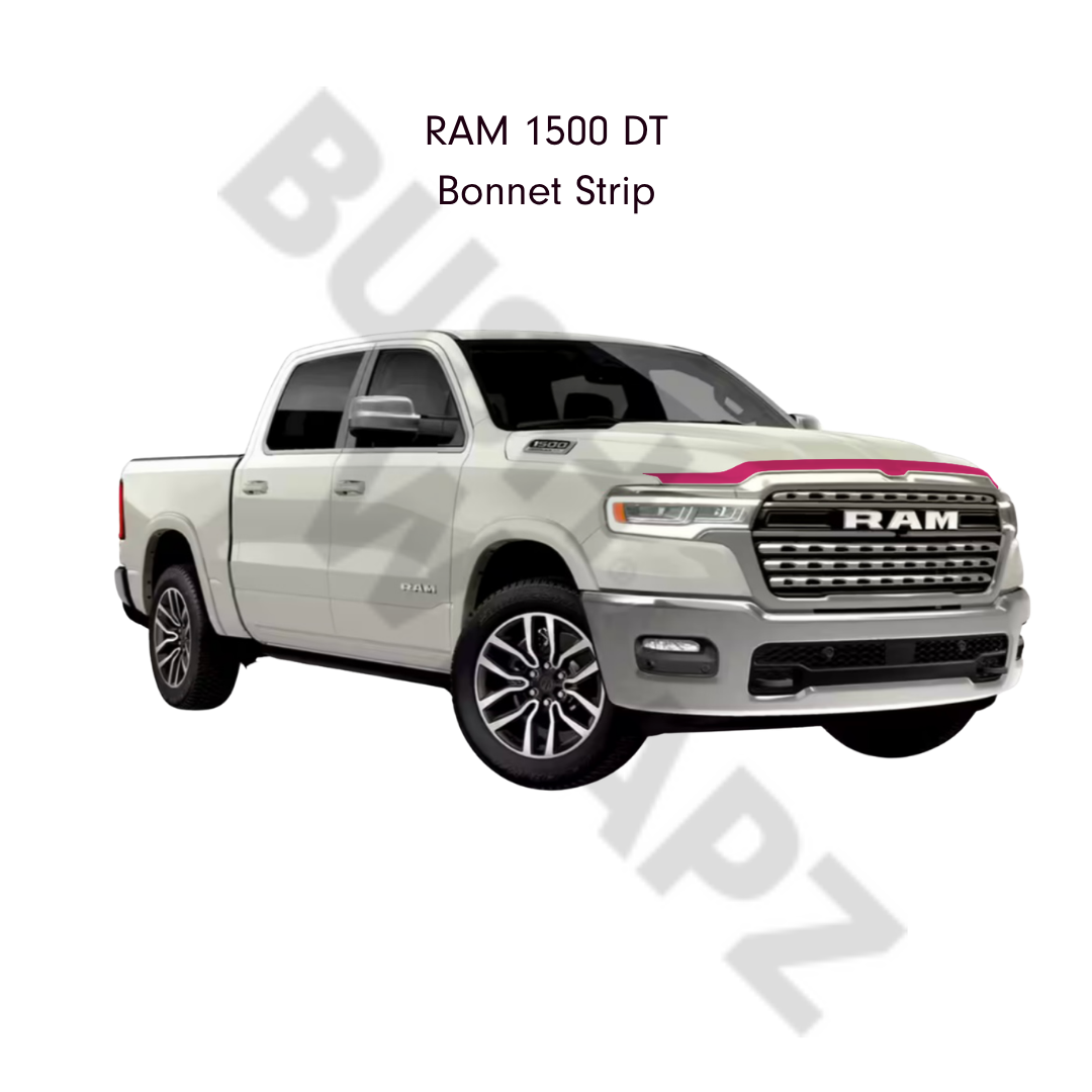 Templated Bonnet Strip To Suit RAM 1500 DT