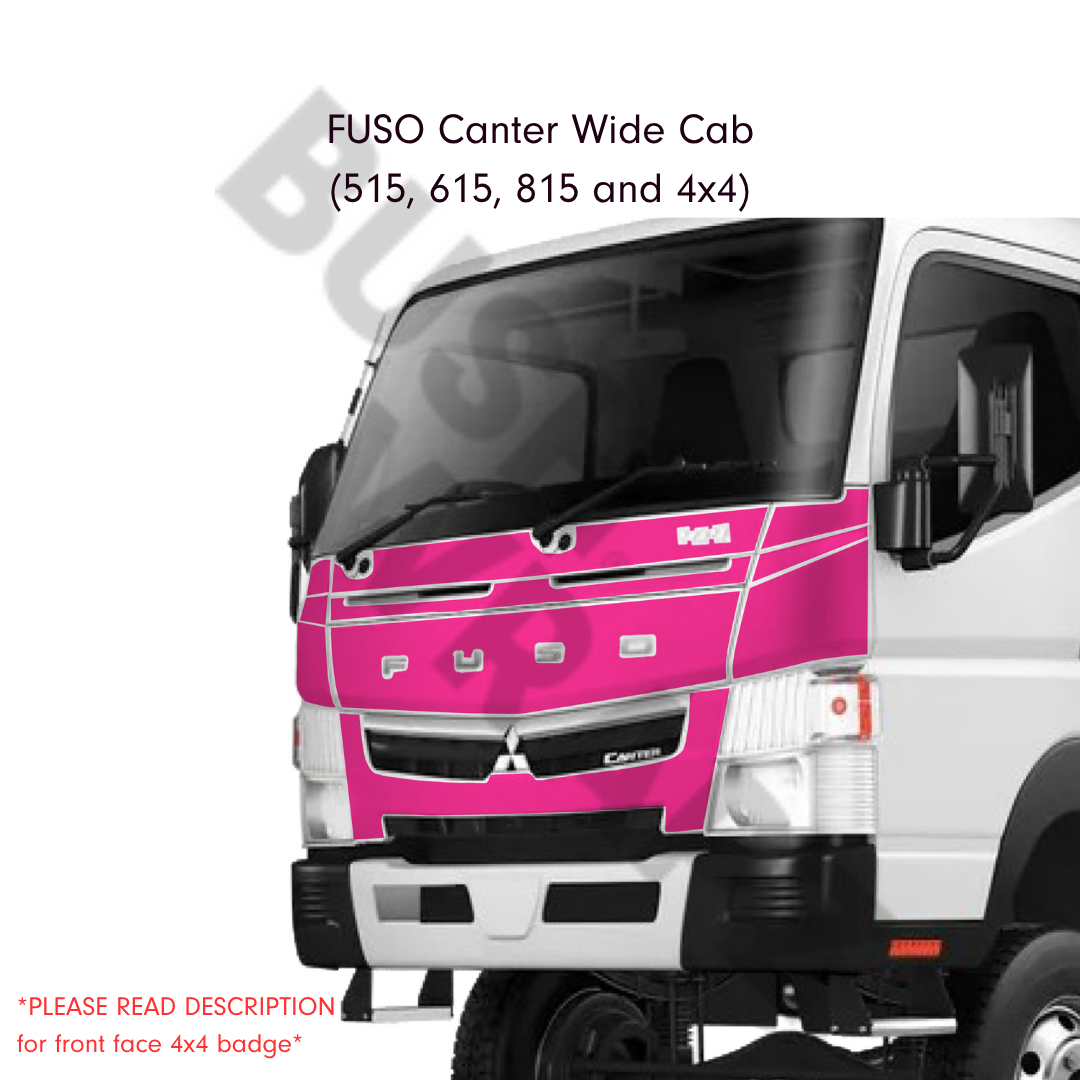 BushWrapz Kit - To Suit FUSO Canter 4 Door Wide Cab