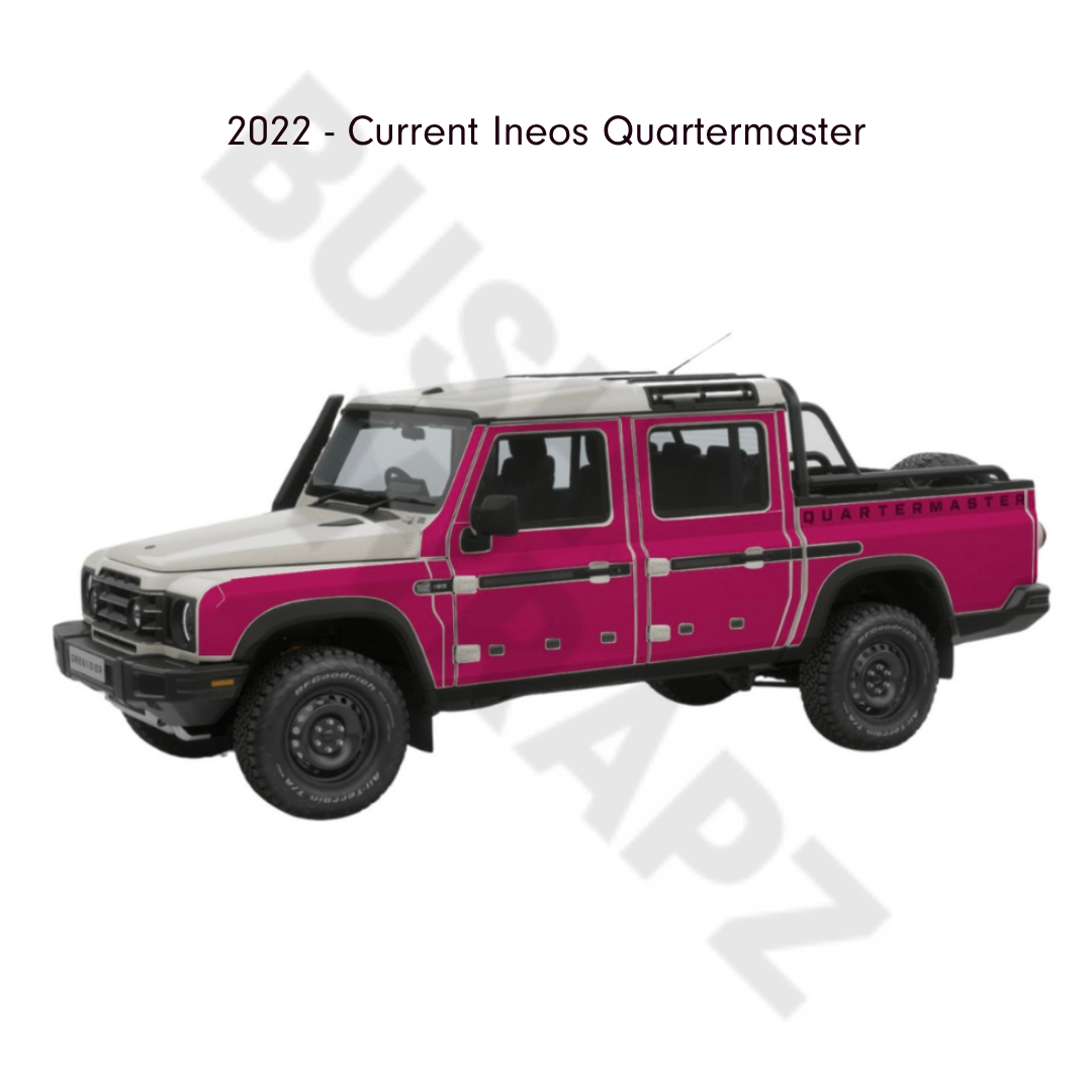 BushWrapz Kit - To Suit Ineos Quartermaster (2022 - Current)