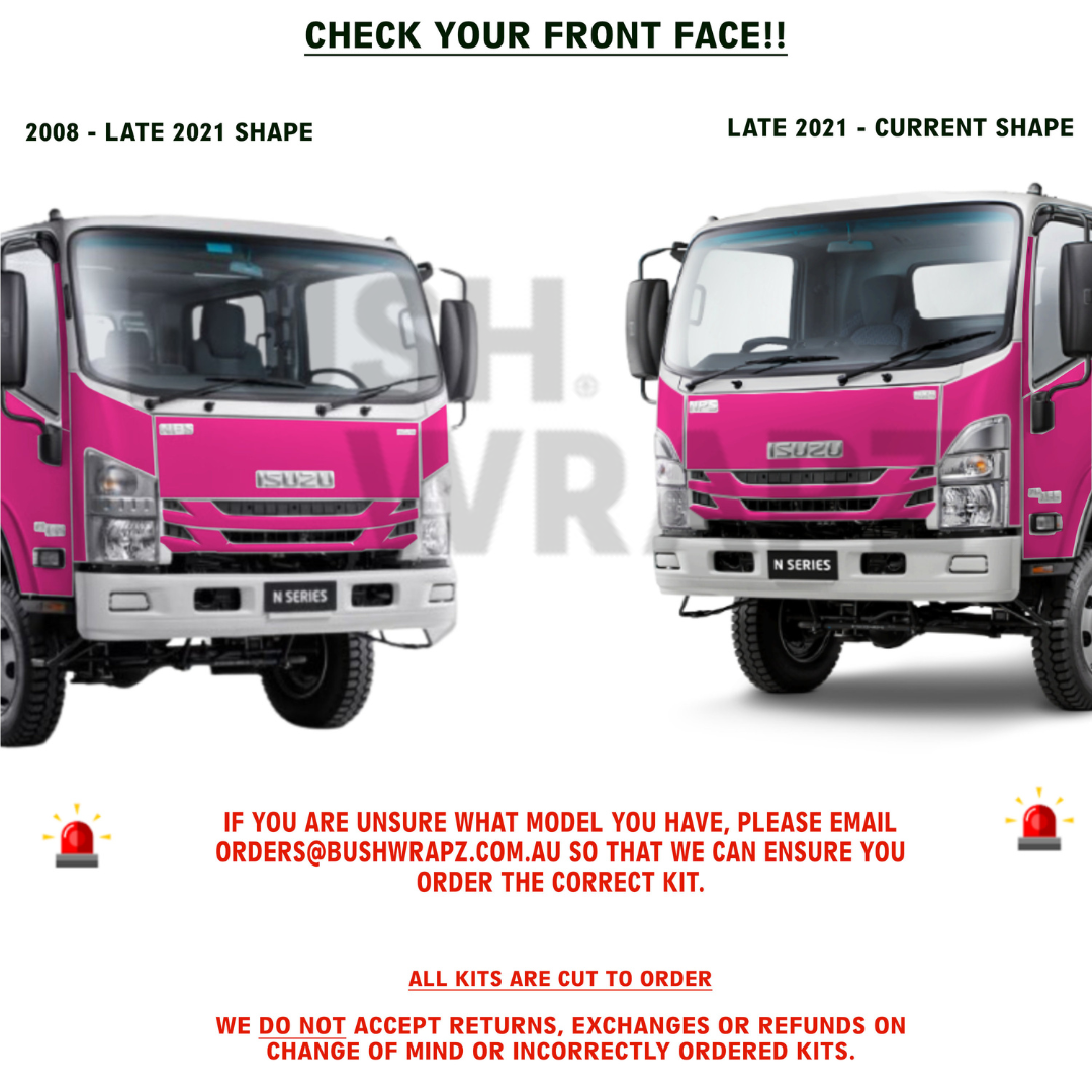 BushWrapz Kit - To Suit Isuzu NPS Crew Cab