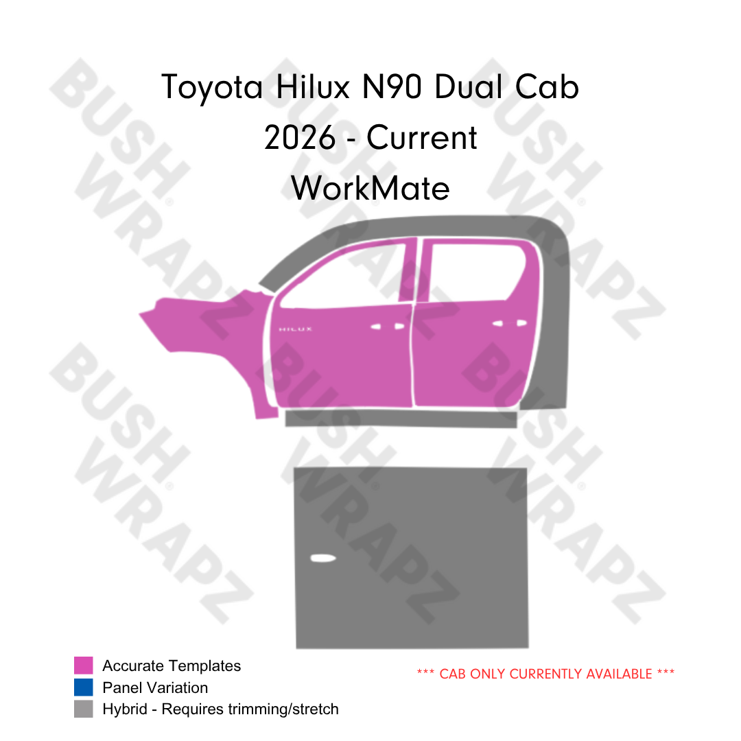 BushWrapz PRO - Toyota Hilux N90 Dual Cab WorkMate