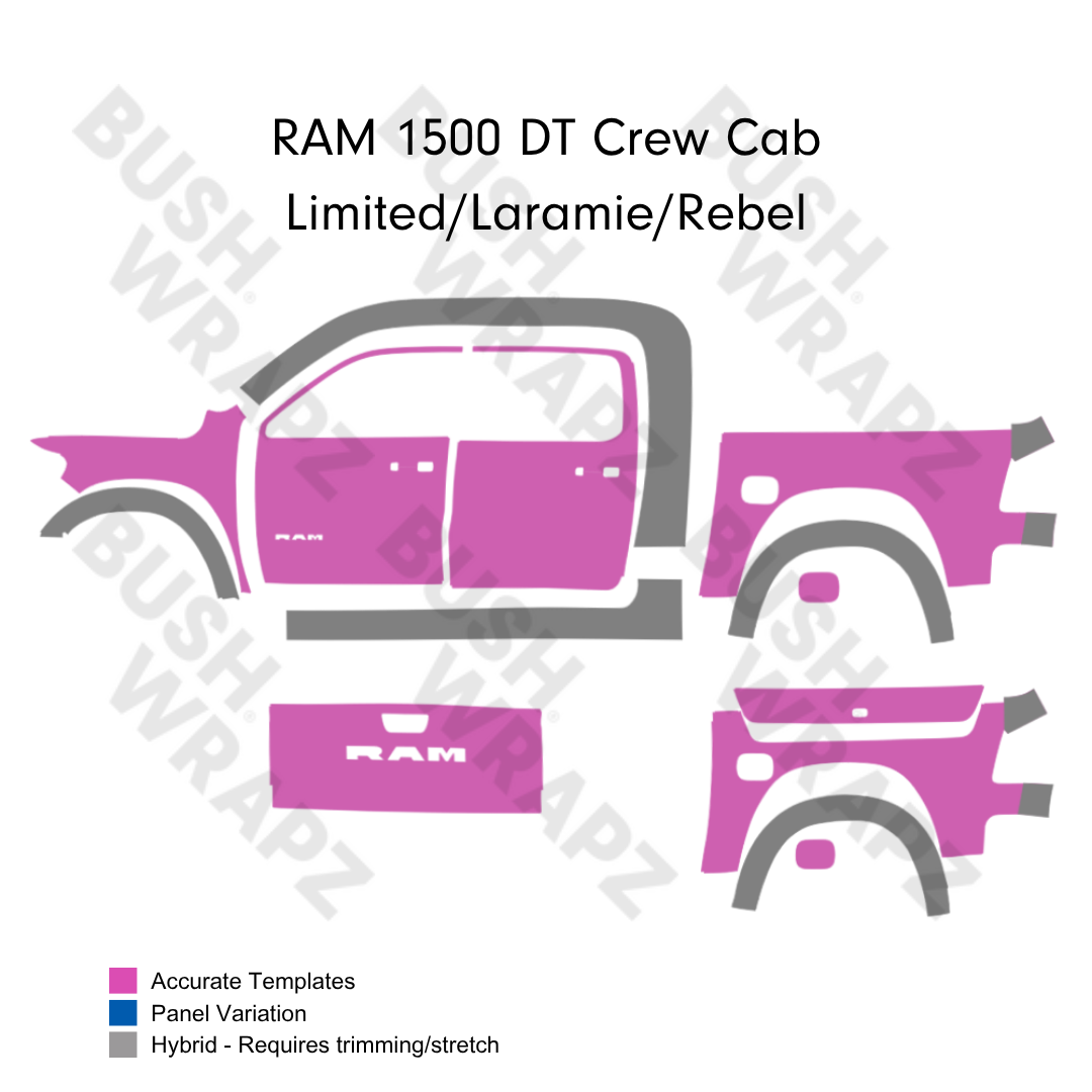 BushWrapz PRO - To Suit RAM 1500 DT Crew Cab Limited/Laramie/Rebel