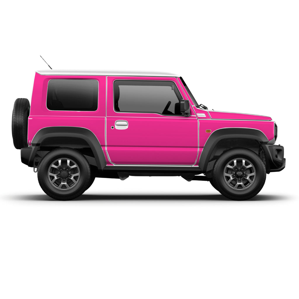 スズキページ ピンク BushWrapz Kit - To Suit Suzuki Jimny 3 Door Facelift