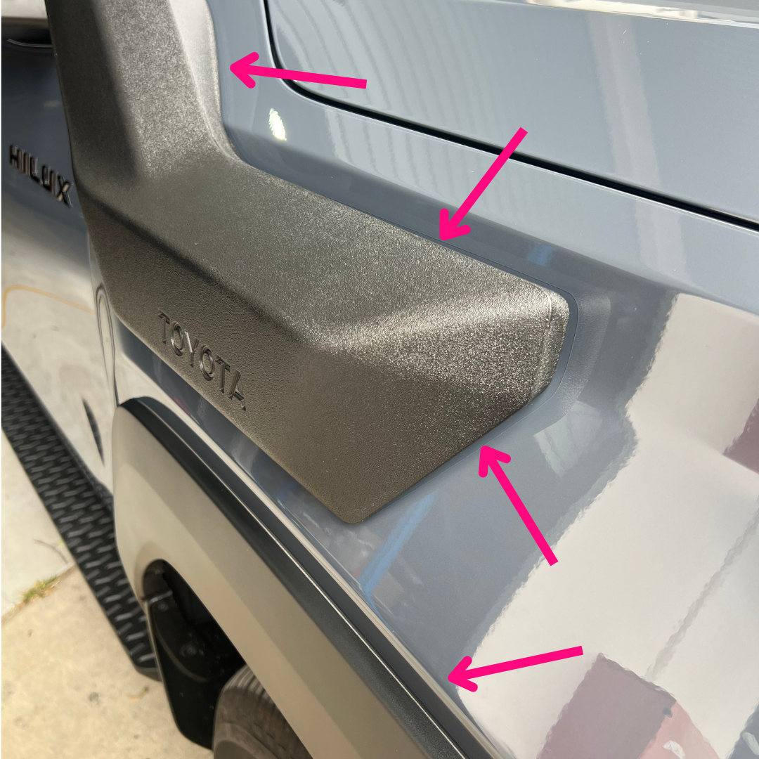 BushWrapz Kit - To Suit Toyota Hilux N90 Extra Cab (2026 - Current)