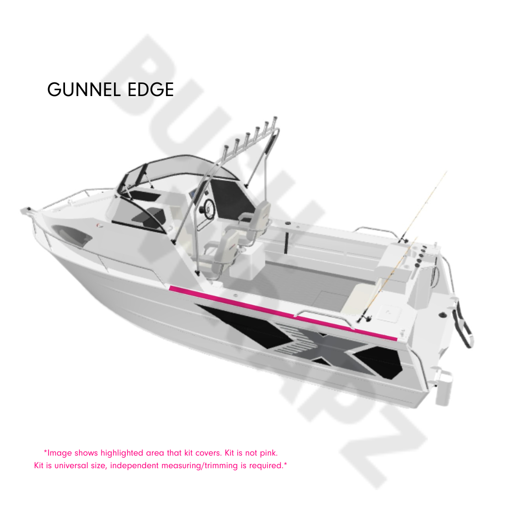 Marine Universal Kit - Gunnel Edges 4pcs (1480mm x 50mm)