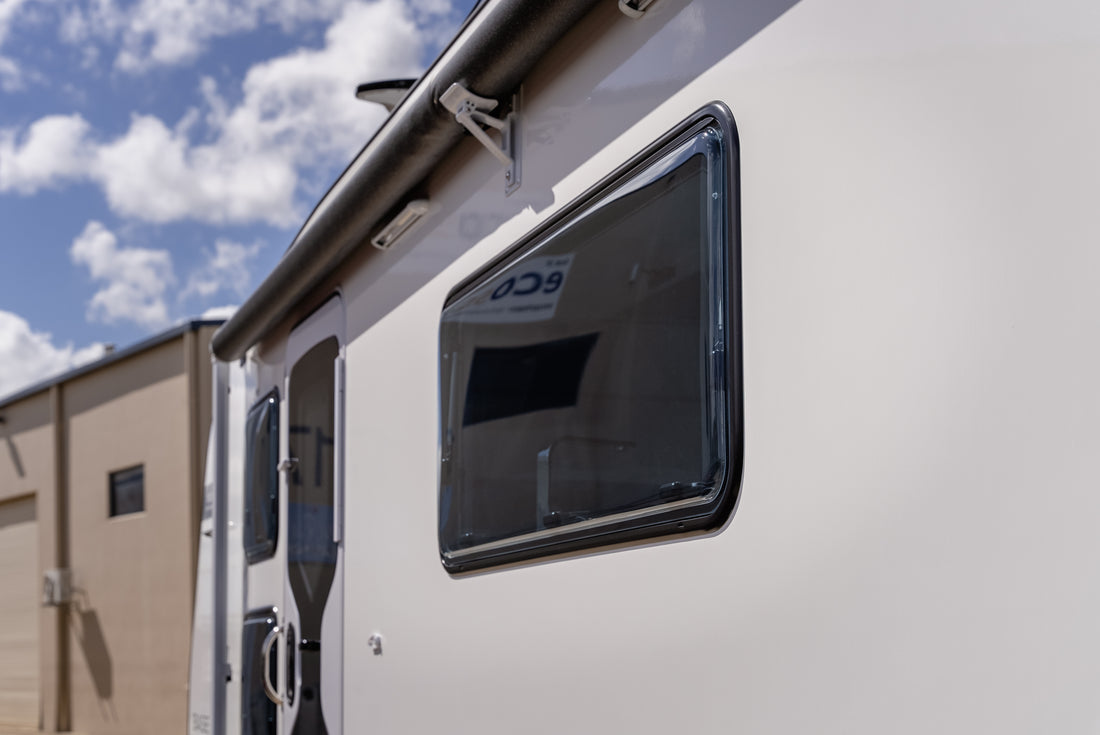 Eurovision Rv Windows BushWrapz PPF To Suit Eurovision Style Caravan Windows (Bubbled Lens)