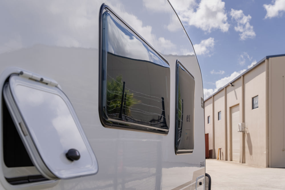 Eurovision Rv Windows BushWrapz PPF To Suit Eurovision Style Caravan Windows (Bubbled Lens)