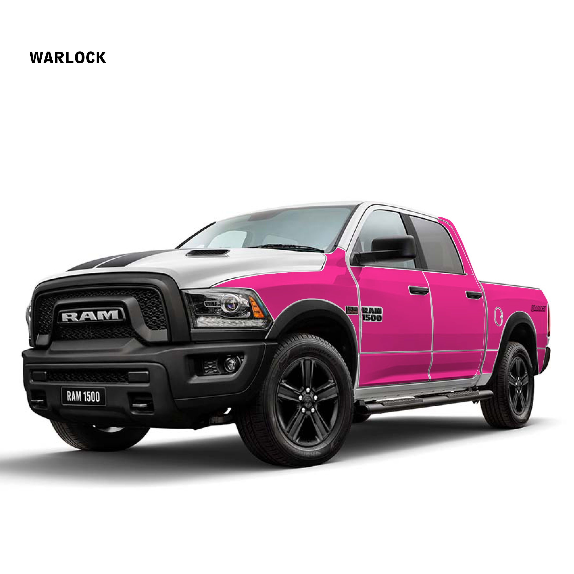 Bushwrapz DIY Paint Protection Film (PPF) Kit - To Suit RAM 1500 Warlock (DS) - Tub Included